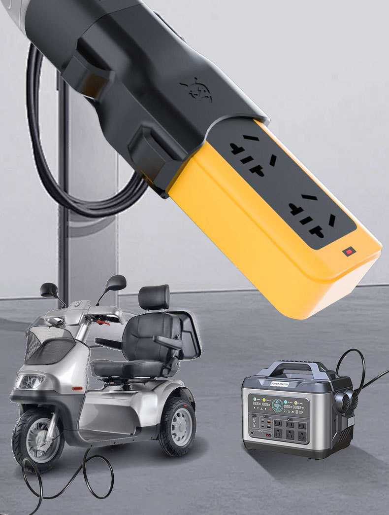 Charging Pile, Electric Vehicle, Outdoor Charging, No. 9 Tram, Cannon, New Energy Battery Vehicle, Electric Car