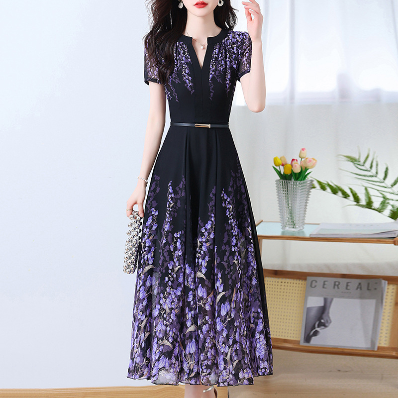Shiffon summer dress