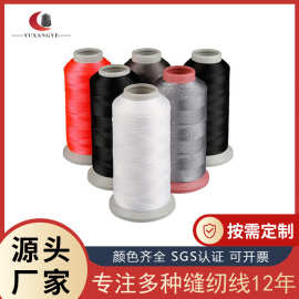 供应60#特多龙邦迪线  服装箱包鞋类家居纺织涤沦缝纫线批发定制