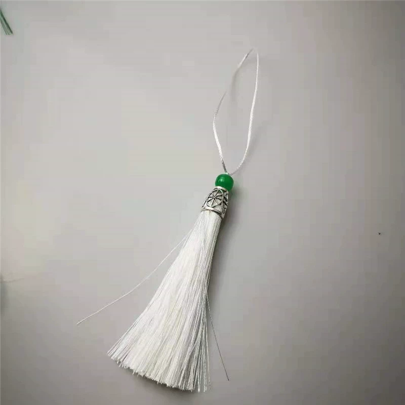 Metal bag with tassels, decorations, accessory, accessories, 8 cm