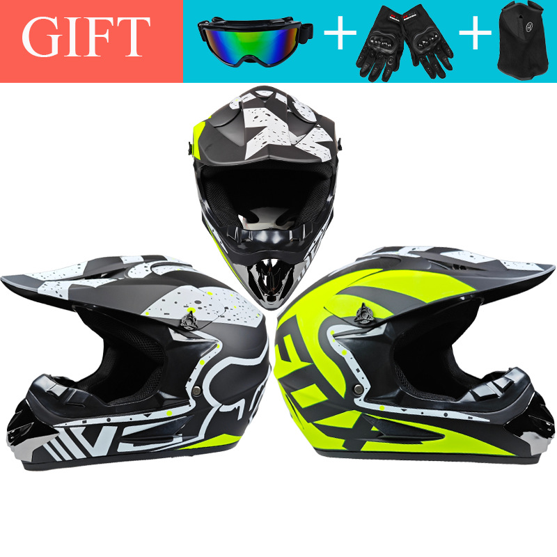 Cross-Border Foreign Trade Off-Road Helmets, Beach Bike Helmets, Youth Mountain Bike Downhill Helmets, Go-Kart Helmets, Electric Bike Helmets