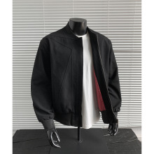 飞行服外套男2025春秋季新款潮牌棒球服纯棉夹克宽松百搭工装上衣
