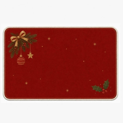 for use in the bathroom | Avtomobil döşəmə paspasları - fy0707pans0629christmas-15-4060cm-crystal-velvet
