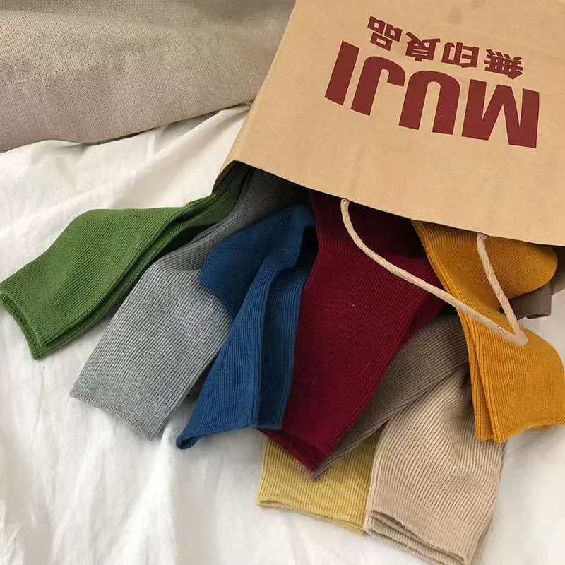 Колготки Knee Socks Tide, демисезонные середины длины, широкий диапазон цветов (2–10 мм?)
