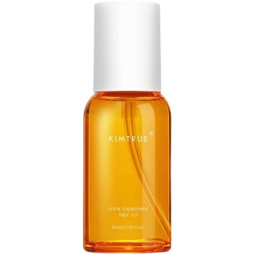 KT Qiechu Yuanqi Orange Hair Oil Hair Care Essential Oil Improves Frizzy Hair, Split Ends, Dry Curly Hair Care KIMTRUE