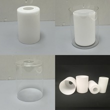 磨砂奶白透明奶光直筒玻璃吊灯灯罩台灯吸顶灯饰灯罩灯具配件其他