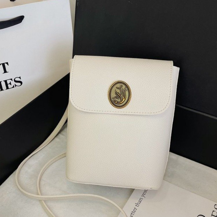 Advanced feeling minimalist and portable crossbody for women's new versatile mobile phone mini one shoulder small bucket_voghion.com