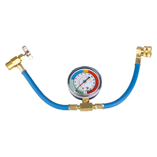 ♔ R134A Car Air Conditioning Refrigerant Charging Tool Refrigerant Detection and Charging Pipe Asian Version M14 Thread, Jf011B