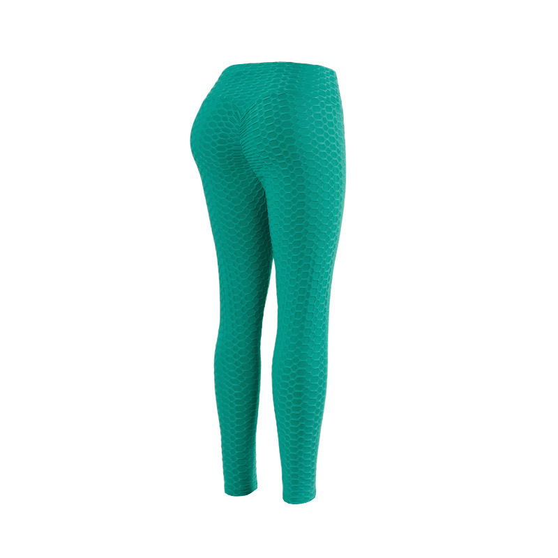 burbuja alta elástica cintura alta cadera yoga leggings nihaostyles vendedor al por mayor de ropa NSXPF70565