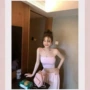 夏季辣妹性感简约背心