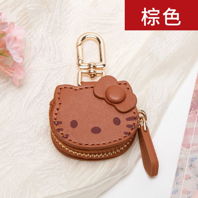 現物かわいいアニメkt猫ストラップ高颜値ケイティ猫バッグ掛けキーホルダー女子親友プレゼント|undefined