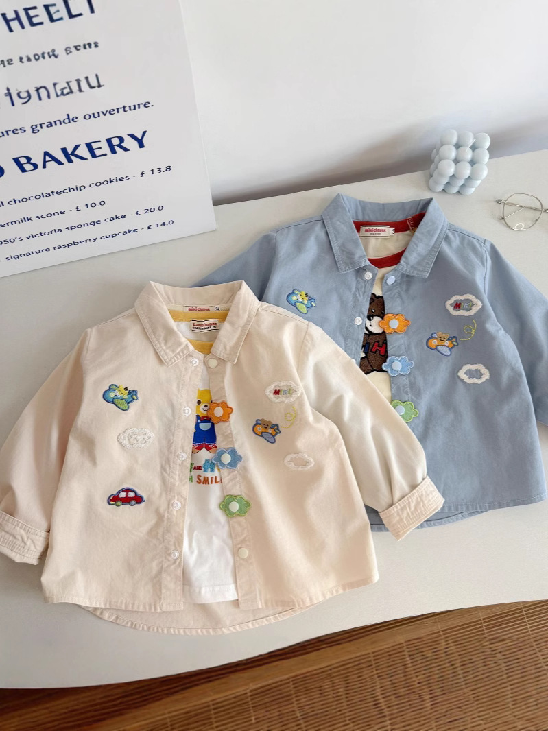 Autumn shirt for boys