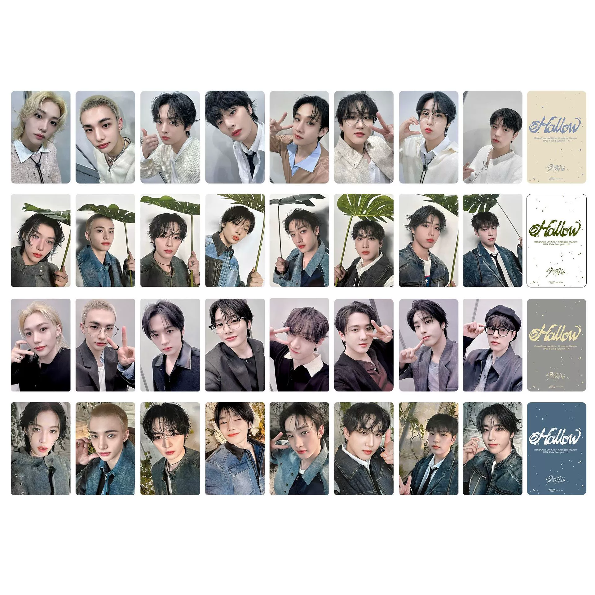 Стейкрайски즈 японский специальный SKZ «Hollow» лимитированная фотокарта Шизуока Хуансюаньчень Ли Лонгфу Фанцан