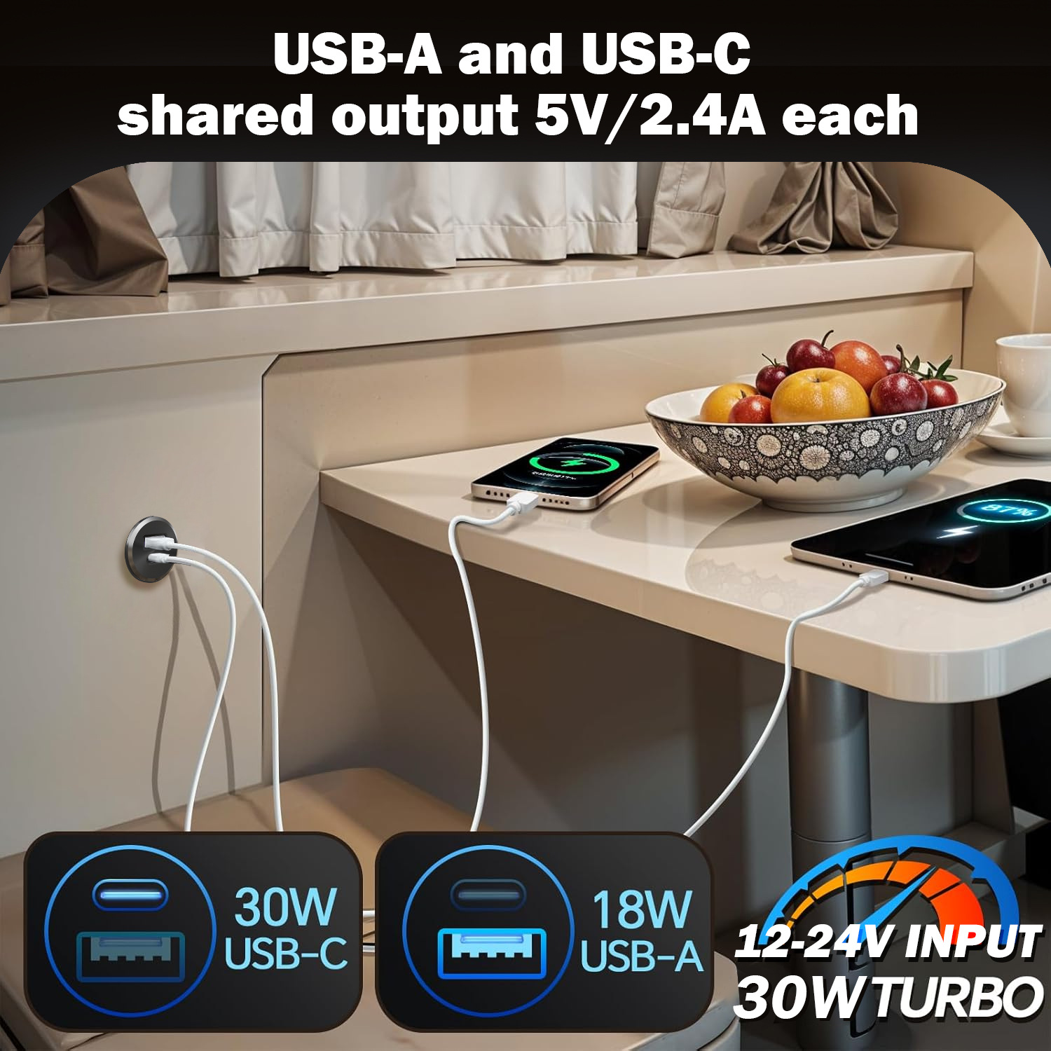 Car Charger Adapter Fast Charging Type-C Interface Automobile Modification Accessory Aluminum Alloy Mini Car Charger