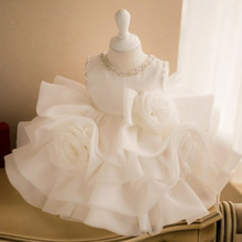 儿童唯美礼服超仙森系花童婚纱女童公主裙轻奢高端主持小众演出服