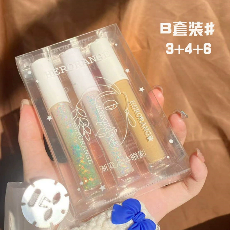 HERORANGE Eye shadow, set, waterproof highlighter, gradient