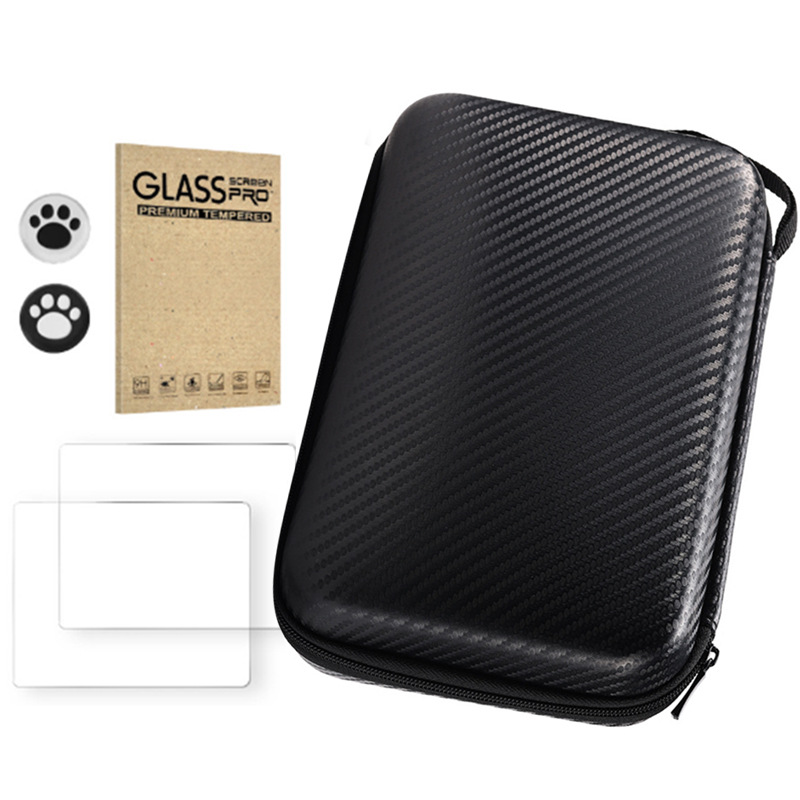 R36S bolsa de almacenamiento de mano R35S R35Plus RGB20S XU10 accesorios de la consola de juegos carcasa protectora película templada