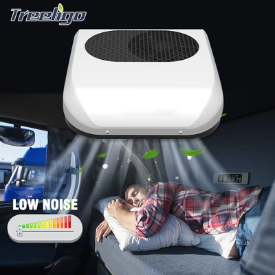 Automotive air conditioning, electric inverter truck dining car
