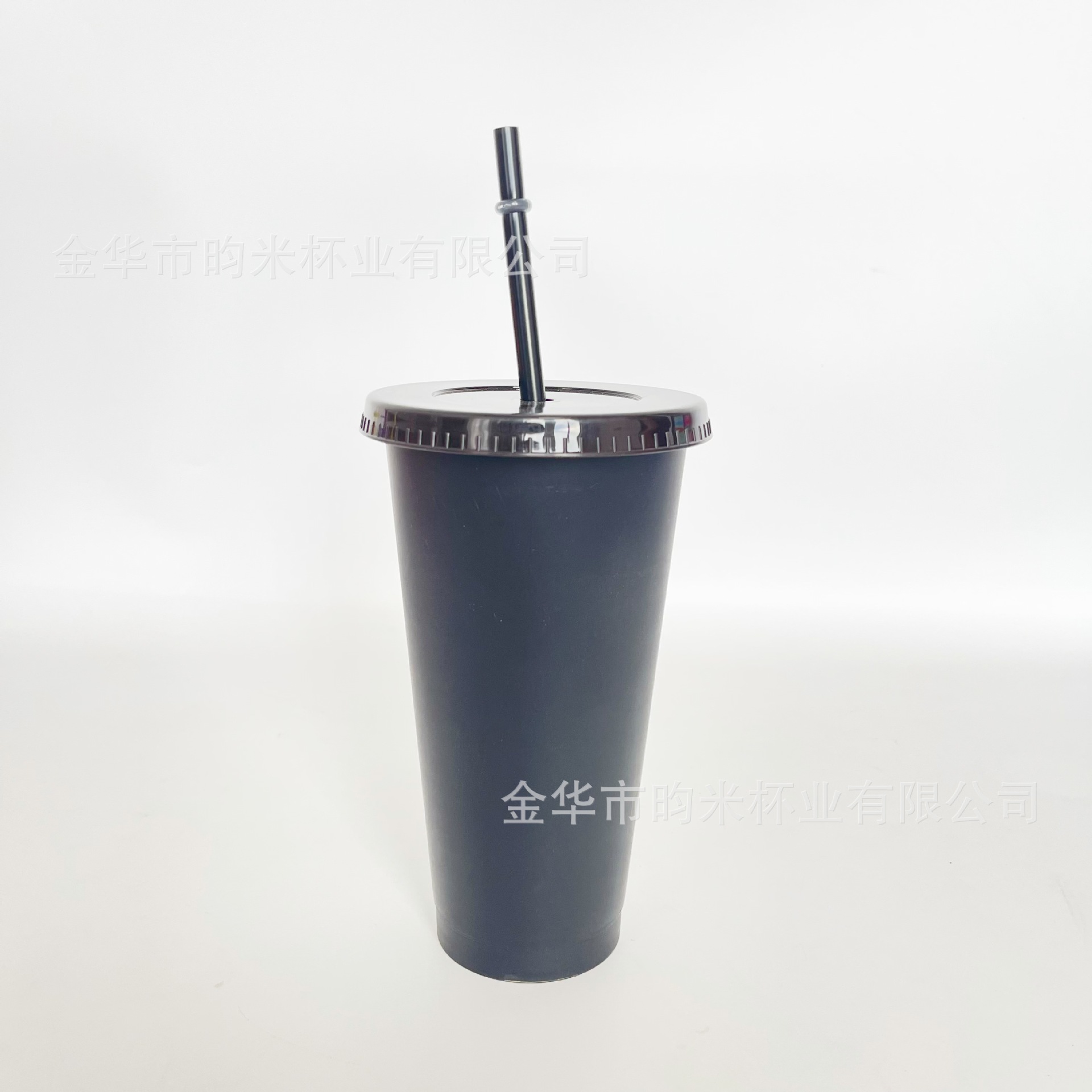 Transfronterizo PP color 24OZ taza de paja taza de té de leche de gran capacidad 710ML taza de plástico monocapa de color sólido se puede imprimir logotipo