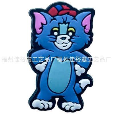 TOMJERRY кот и мышь, пряжки для сабо, DIY мультяшные цветочные украшения для сабо (кроксов), декоративные аксессуары