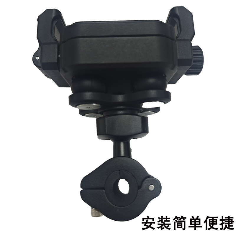 Factory Direct Sales Motorcycle Phone Holder Rearview Mirror Accessories Electric Vehicle Rearview Bracket Fixing Parts 2026 New Model