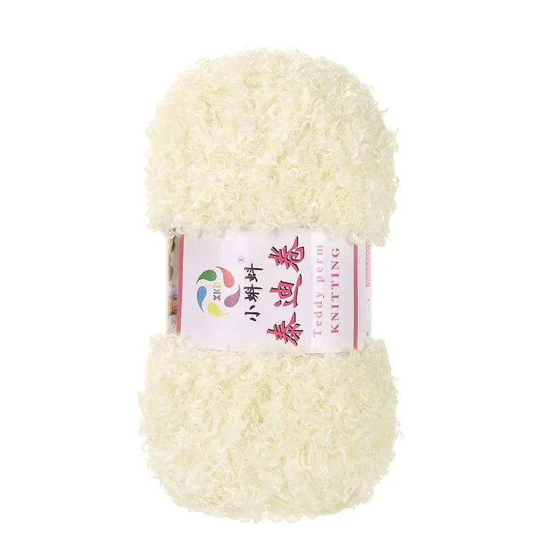 Кати Teddy Rolling Wool Warbur twisted basket Teddy dog special line Korean blog lord three DIY handmade hook needles