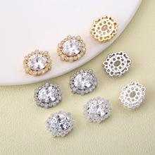 18K�����͹��Ƕ�E�A���ӵ��ʯ��С��荸���diy������Ʒ���