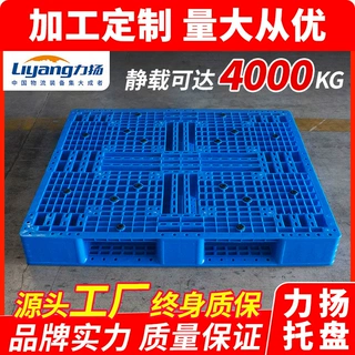 塑胶托盘田网1210叉车托盘周转托运塑料卡板厂家仓库垫板塑料托盘