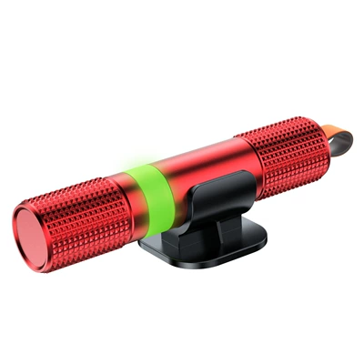 window breaker safety hammer, multifunctional: Qəza çəkici - aviation-alloy-double-pack-red-red-294