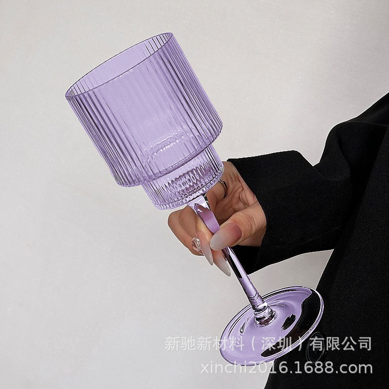 12 унций/360 мл, фиолетовое выпуклое дно