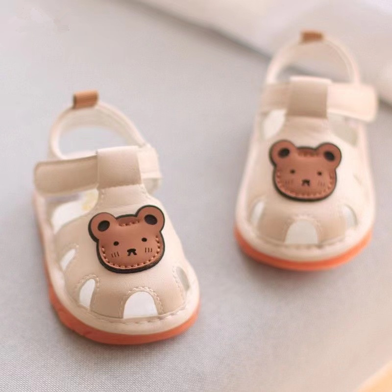 Summer Baby Boy Soft-Soled Toddler Shoes Sandals 0-1 Year Old Female Baby Screaming Shoes Non-Slip Baby Shoes Dropshipping