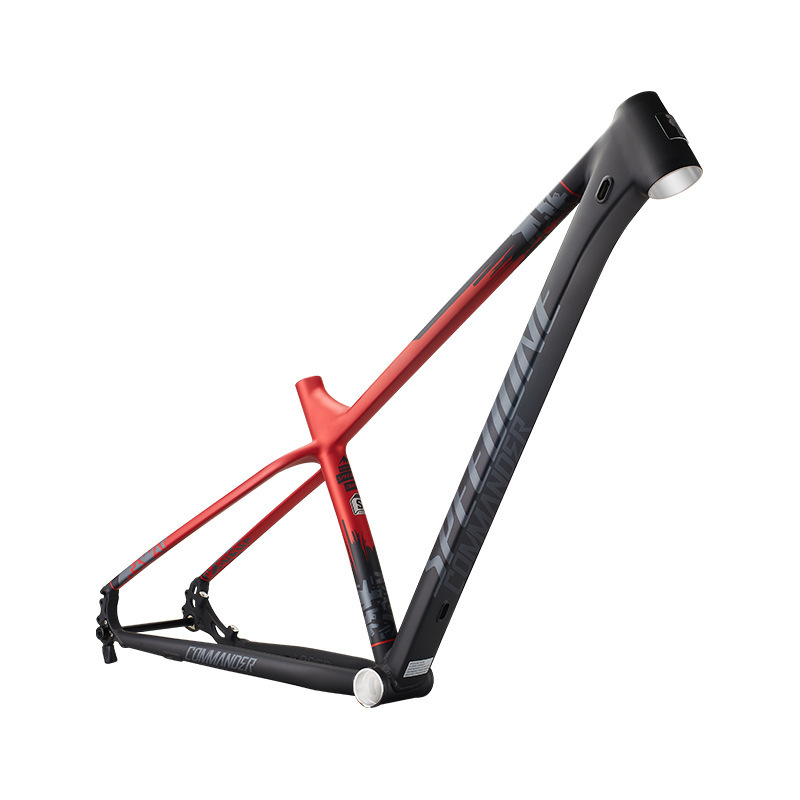 Bicicleta de montaña Marco de cola dura línea interior eje de barril nivel de competencia de 29 pulgadas XC todoterreno Marco de aleación de aluminio AM