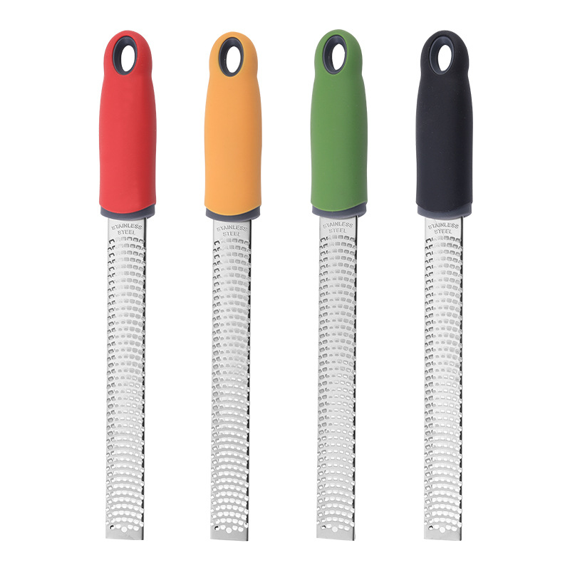 Amazon 304 cepilladora de queso de acero inoxidable peladora cepilladora de queso de chocolate chip rallador cepilladora de limón