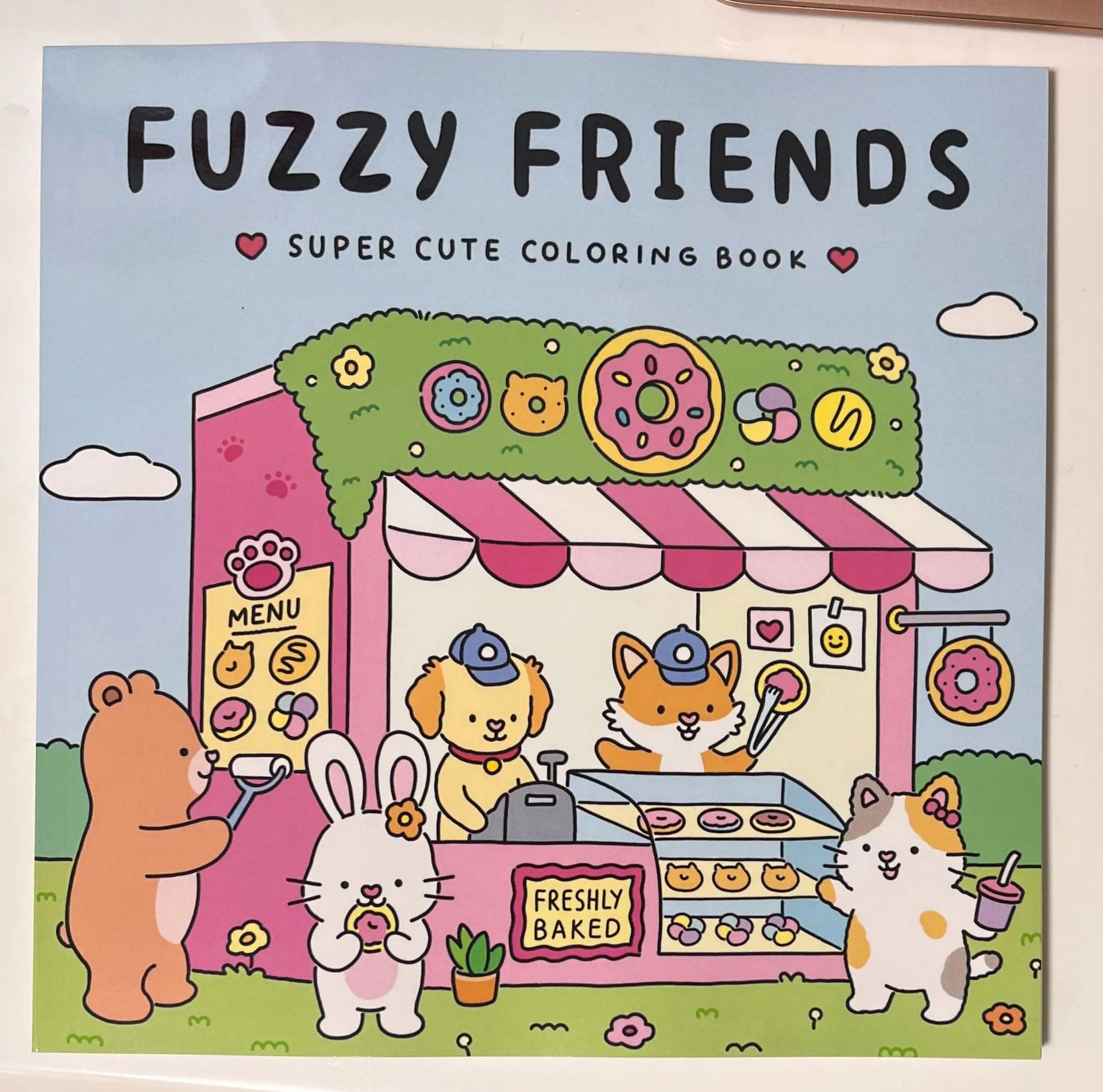 Libros para Colorear de la Serie Navidad y Año Nuevo Más Vendidos, Libros para Colorear de la Serie de Animales de Dibujos Animados para Planificador Diario