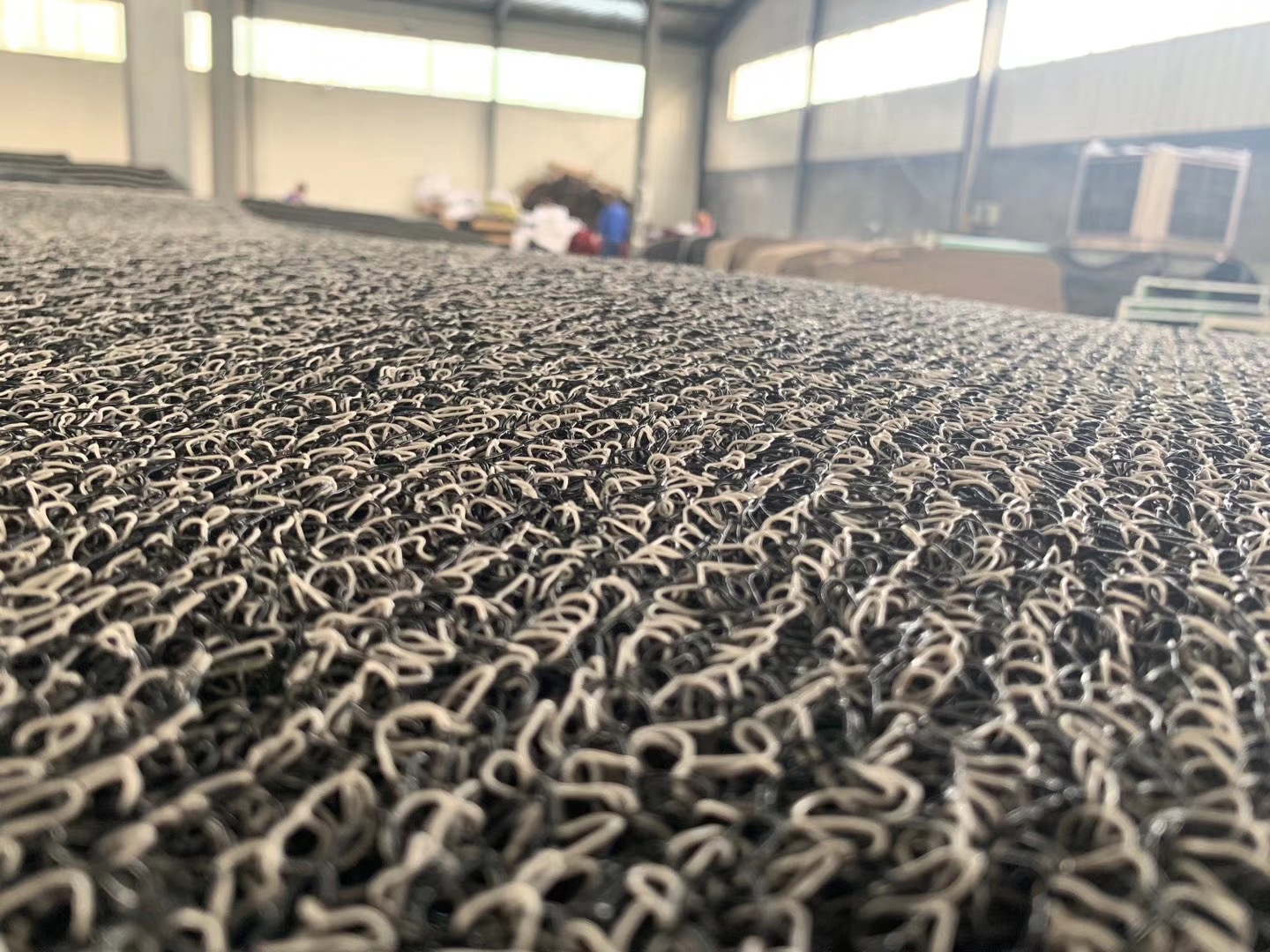 Freely cuttable, non-slip, wear-resistant, eco-friendly, comfortable floor mat, loop pile carpet, door mat, car floor mat