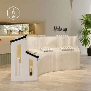 Eighteen paper display table offline store jewelry product sample display cabinet exhibition display cabinet new Chinese style display rack