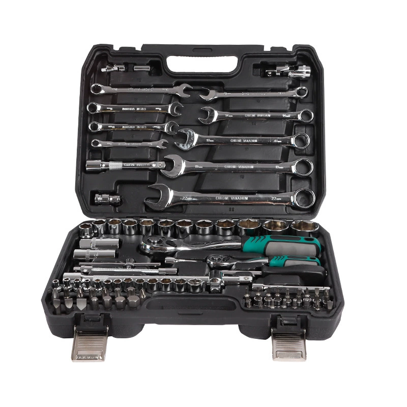 Set, wrench for repair, mirror effect, 82 pieces