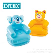 intex 68556 可爱动物造型充气沙发儿童休闲午休款式pvc现货批发