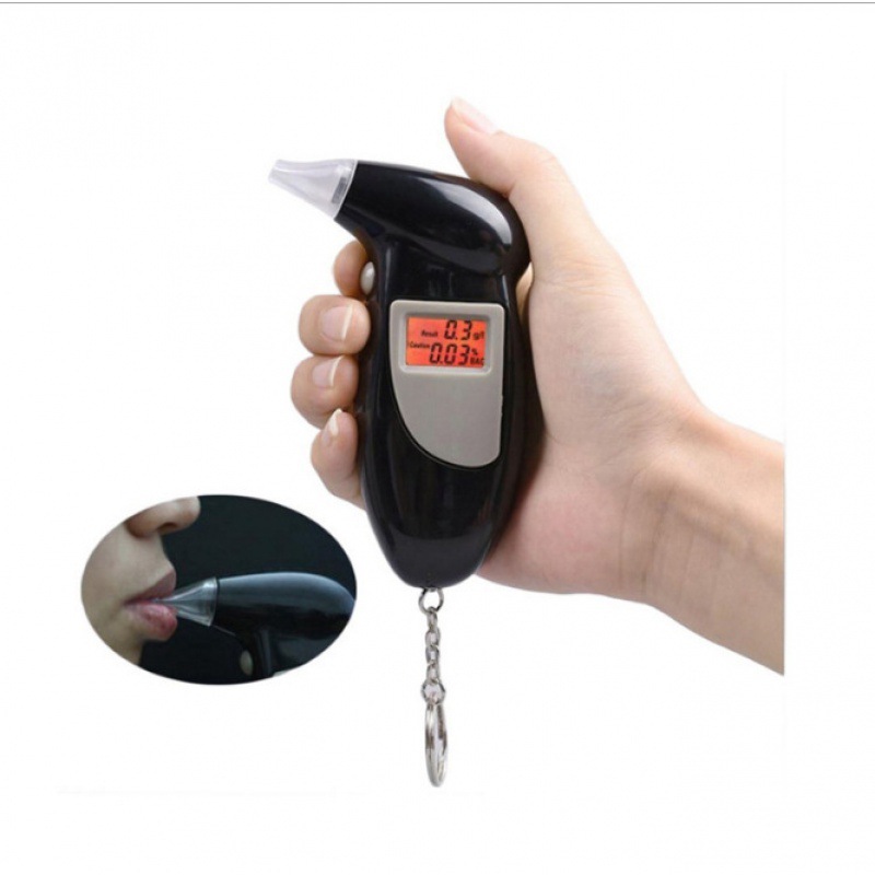 鸟嘴形呼气式酒精检测仪  酒驾测试仪背光防醉驾便携式酒精测试仪