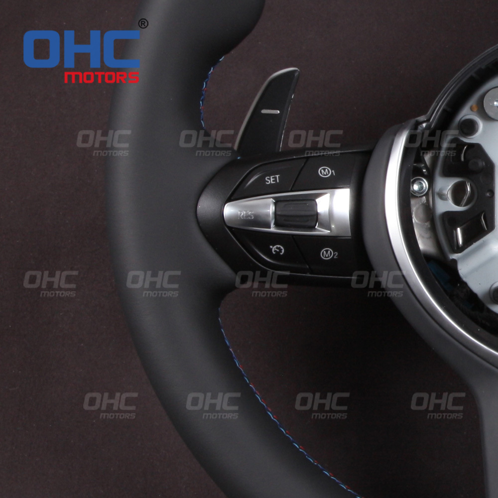 EU UK warehouse is suitable for BMW 1-7 Series, X1-6, M3-6 modification and upgrade of BMW full-leather steering wheel assembly
