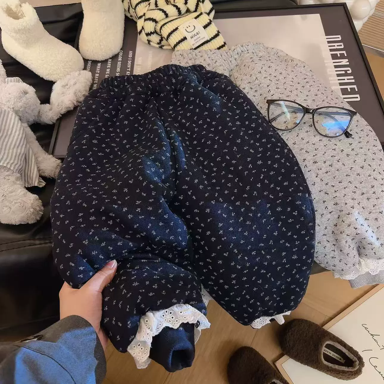 小童三层夹棉加绒加厚神裤 一条过冬不冻娃 秋冬儿童保暖裤闭眼入