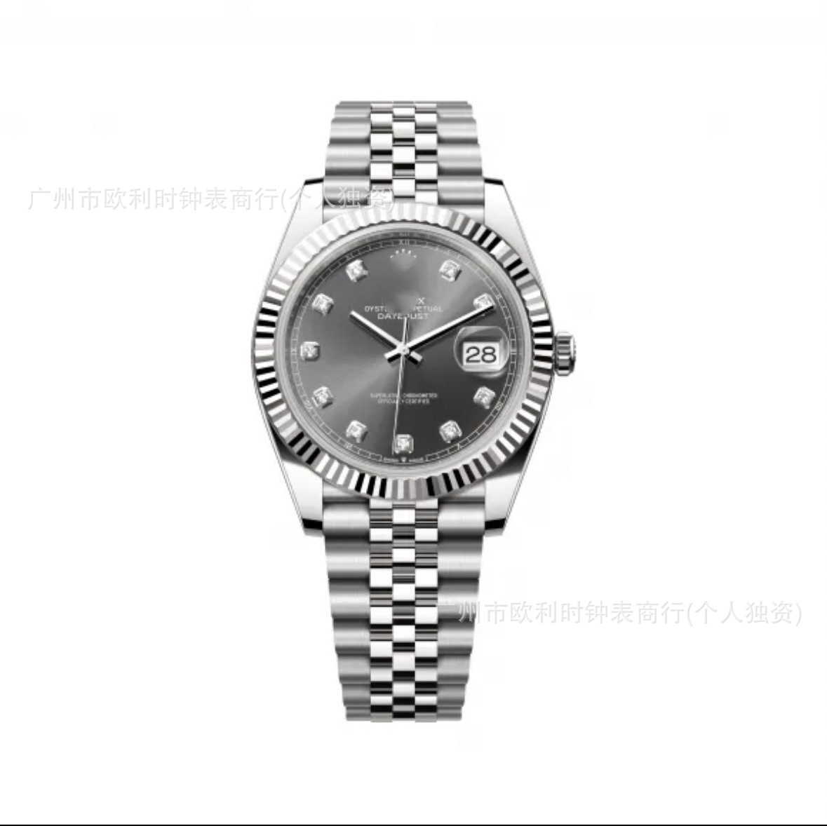 Laojia comercio exterior transfronterizo tendencia de moda hombre reloj mecánico automático tipo registro de correa de acero comercial impermeable reloj de luz nocturna