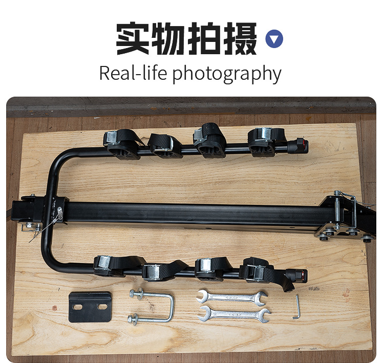 Bicycle Rack Car Rear Mount Bicycle Trunk Rack Rear Rack Frame Suspension Rack Mountain Bike