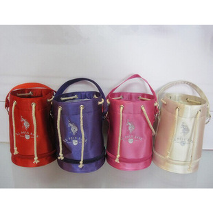 Processed Jewelry Drawstring Packaging Bag, Double-Layer Satin Drawstring, Satchel Drawstring Bag, Merchant Promotional Gift Customization