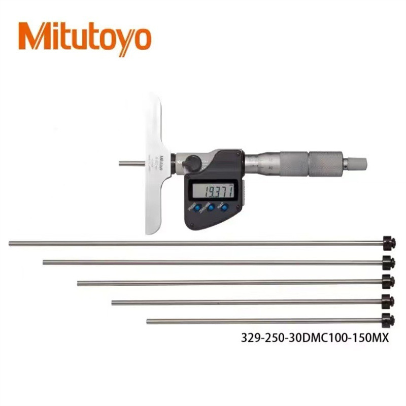日本三丰MITUTOYO数显深度千分尺329-250（0-150*0.001）329-251