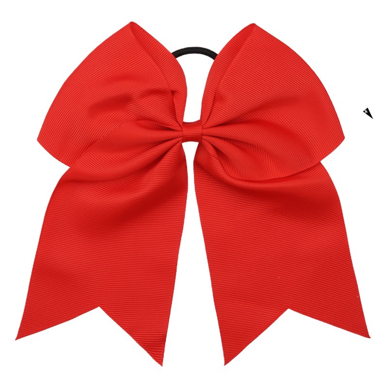 Europa y América 8inch arco grande banda de goma anillo para el cabello cuerda para el cabello hilo corbata gran fabricante de sombreros de cola de golondrina 8289