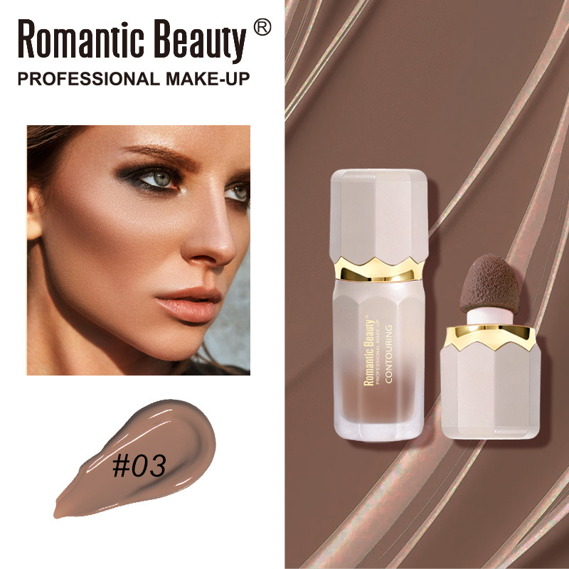 Contorno Líquido Facial Modificador Facial para Maquillaje Facial