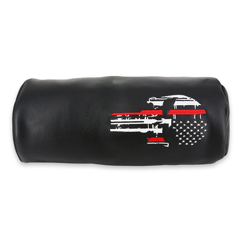 Cubierta de tapa de cilindro de cráneo de varilla de madera cubierta de tapa de club de golf cubierta de tapa de palo de hierro de madera cubierta de tapa protectora