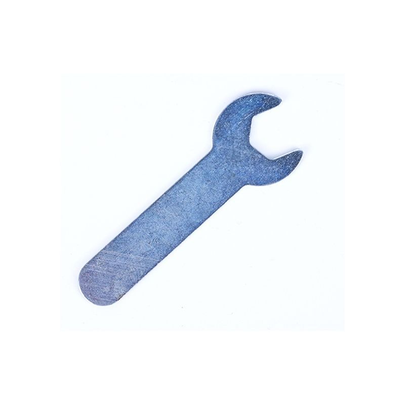 Galvanizado estampado simple llave de apertura desechable muebles de apoyo herramientas de llave pequeña de cabeza única especificaciones completas