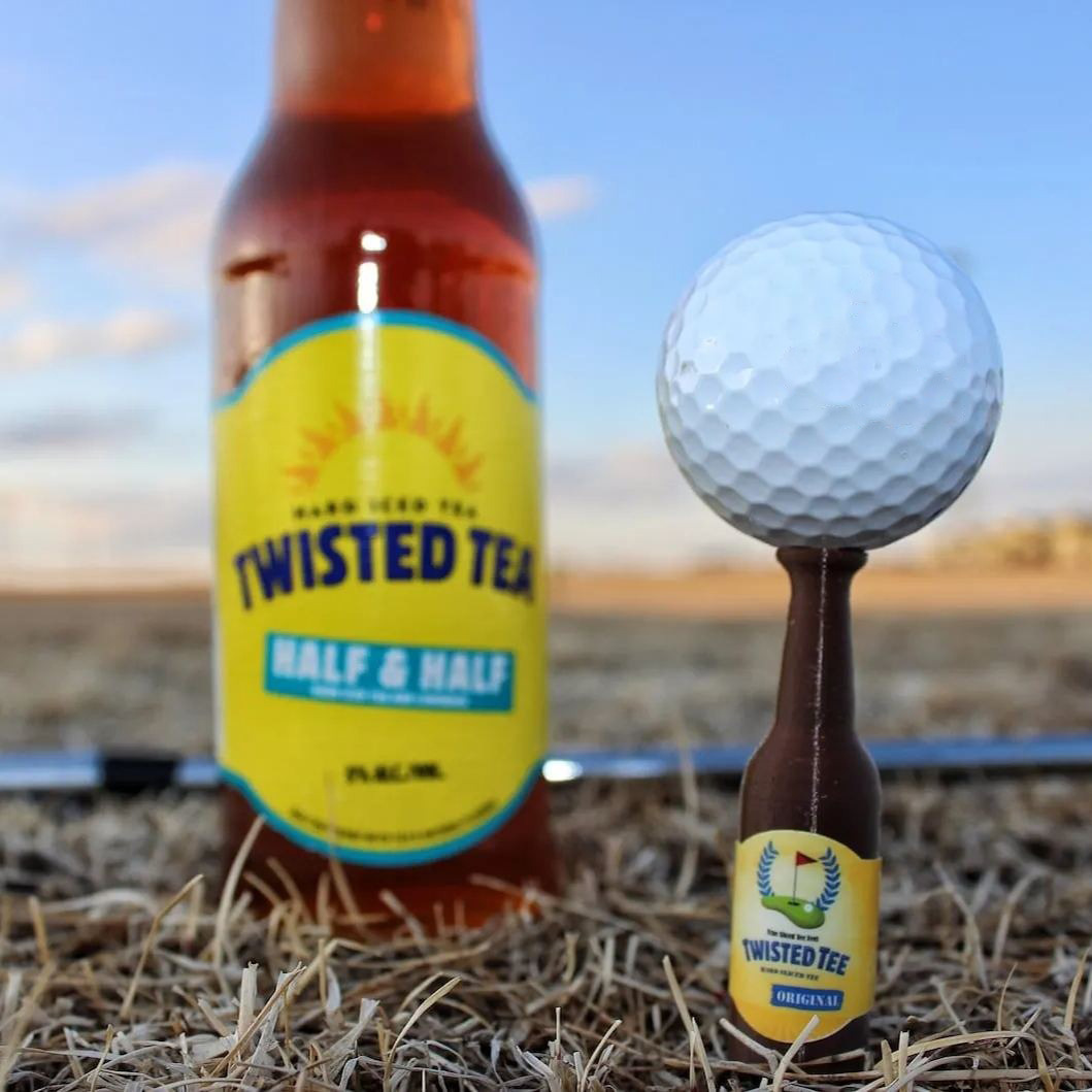 2023 transfronterizo nuevo Mini botella de cerveza Golf Tees resina tierra tapón botella fábrica al por mayor